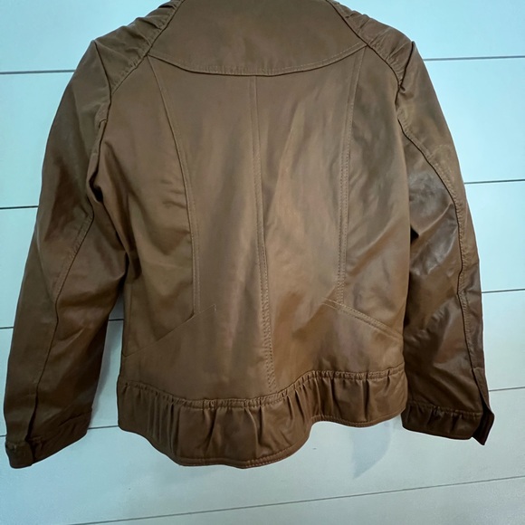 Vegan Leather Jacket - Picture 5 of 6